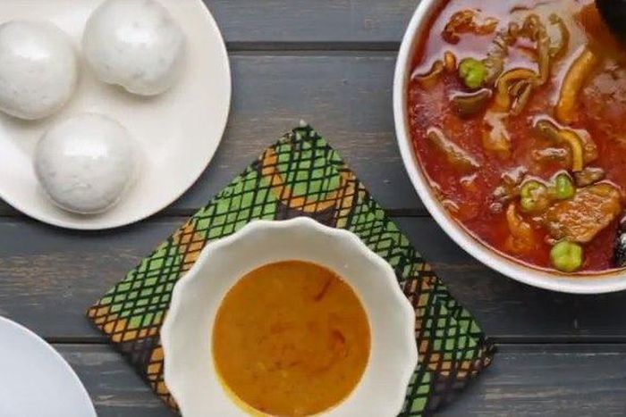 Assorted palm nut soup recipe for the weekend