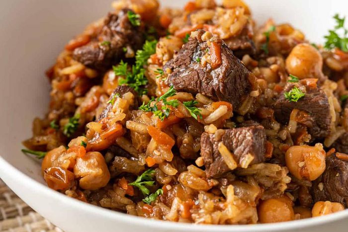 Beef Plov [SilkRoadRecipes]