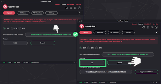 Time To Make Your Deposit