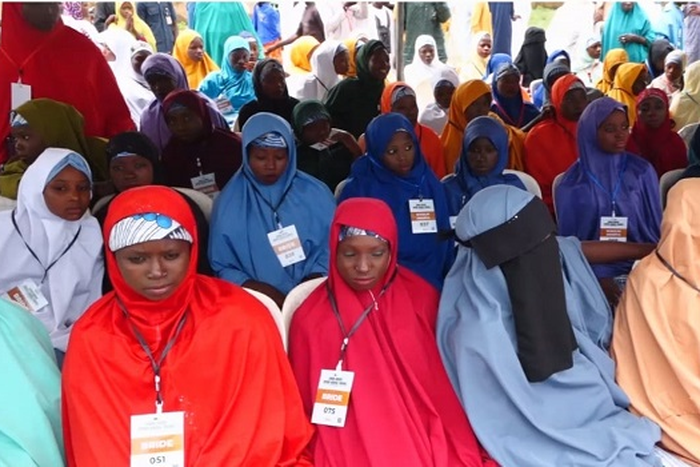 Zamfara Rep sponsors mass wedding of 105 orphan brides; each couple gets ₦150k/Illustration