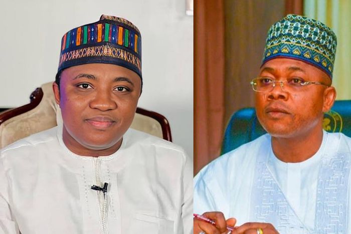 Murtala Ajaka and Usman Ododo. [Facebook]