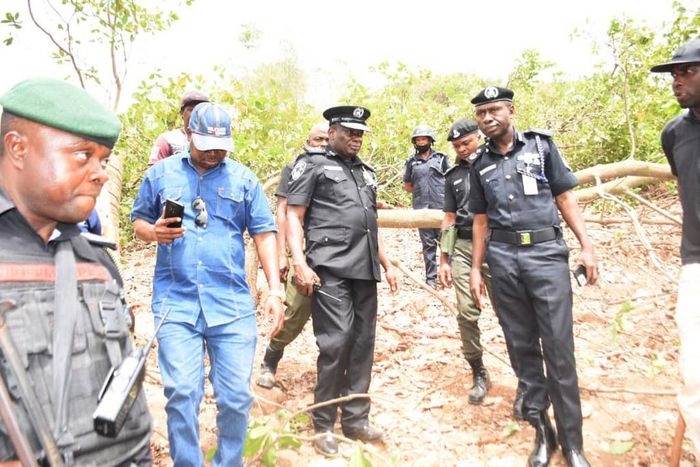 Men of the Nigerian police