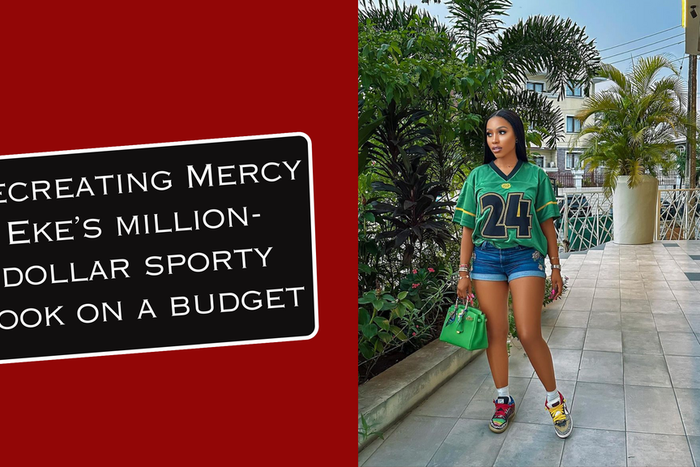 Recreating Mercy Eke's look