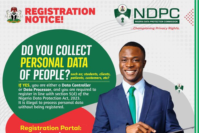 NDPC announces registration notice for data controllers, processors