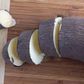 Sliced African yam