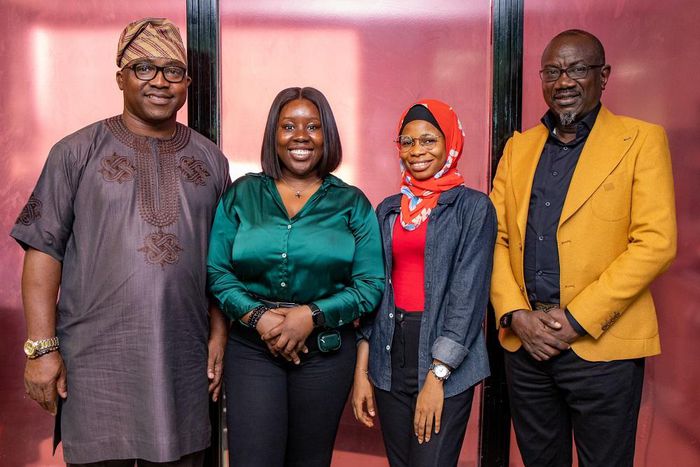 L-R: Temitope Ashiwaju, Group Corporate Communications & Event General Manager, Dufil Prima Foods Limited; Oluwadamilola Olujide, Associate Consultant, Chain Reactions Africa; Rahmotallahi Adeniyi, Digital Marketing Manager, Indomie, and Israel Opayemi...