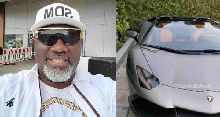 Dino Melaye's Lamborghini Aventador [KanyiDailyNews]