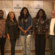 Left to right- Folahan Salam Finance Director, X3M Ideas, Temitope Ayeni, Director, Brand Management, X3M Ideas; BeeCee Ugboh, Cast- Madam Rose- Faith& Fortune; Mrs. Suzzy Onwuka, Head of Lagos Office- FCCPC; Micheal MillerExecutive Creative Director X...