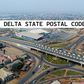 Postal codes in Delta state [deltastategovng]