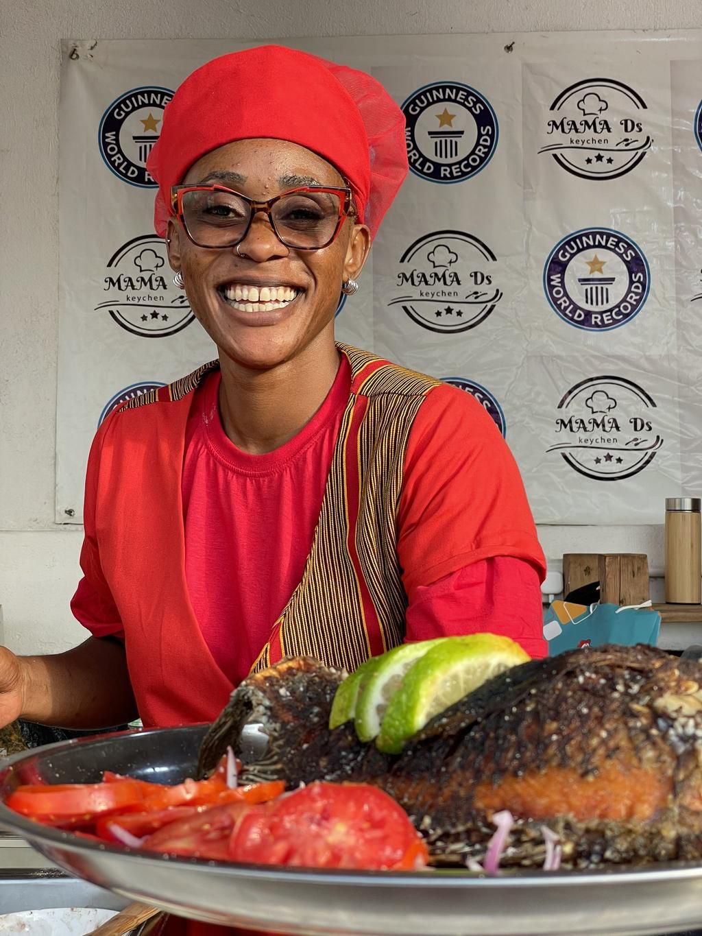 Mama D appeared in good spirit as she embarked on the record attempt