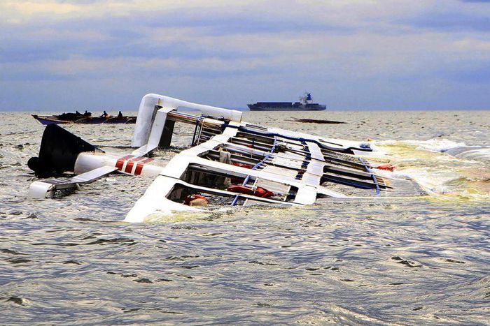 Boat capsize [Federal Radio Corporation of Nigeria]