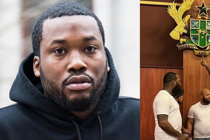 Meek Mill has since deleted the video.Getty/Gilbert Carrasquillo; Twitter/MeekMill