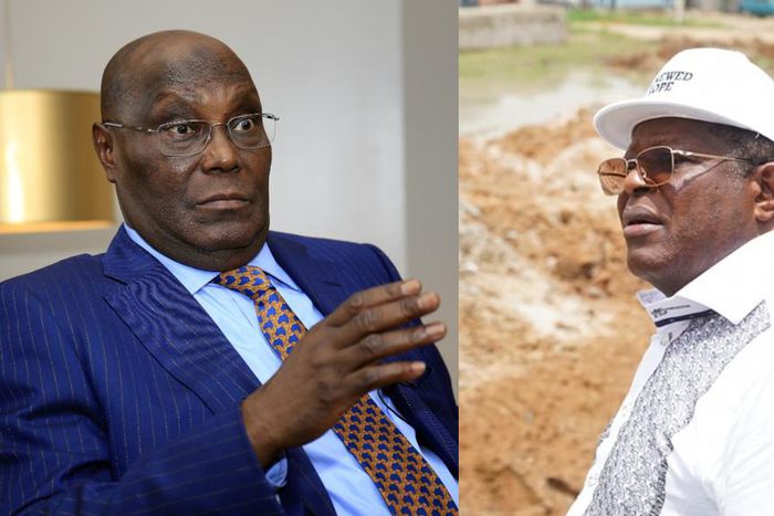 The Minister of Works, Dave Umahi has been a centre of attention following allegations surrounding the construction of the Lagos-Calabar coastal highway. [David Nweze Umahi/Facebook and George Osodi/Getty Images]