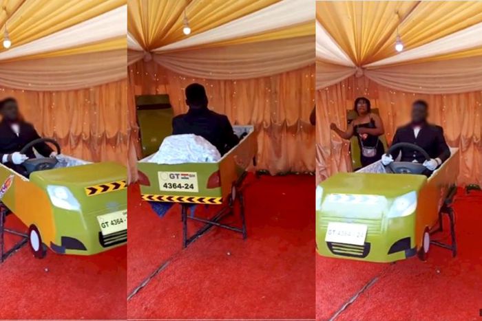 Watch how family of a Taxi Driver laid him in state during his funeral