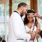 Black couple on wedding day [Bridal Guide]
