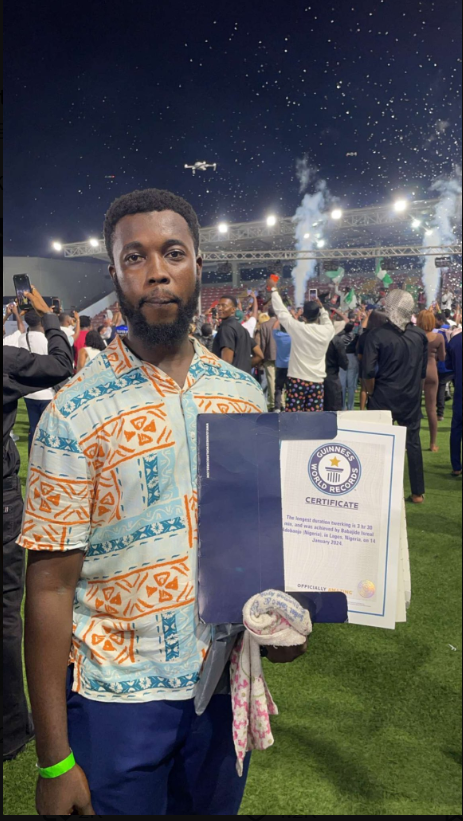 'Yes' - GWR confirms mans twerking record