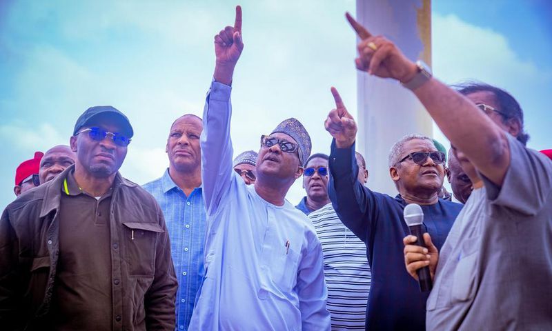 Dangote challenges NMDPRA, tests diesel in presence of Reps members  [X:@Speaker_Abbas]