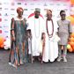 L-R: Managing Director/Chief Chef, Roots Foods Limited, Mrs. Binta Adisa; The Adeboruwa of Igbogbo, Oba Abdulsemiu Orimadegun Kasali; The Ayangburen of Ikorodu, Oba Abdulkabir Adewale Shotobi, and Chairman, Roots Foods Limited, Mr. Lanre Adisa during t...