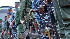 Men of the Nigerian police