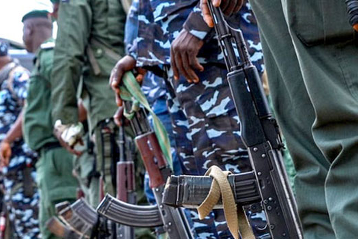 Men of the Nigerian police