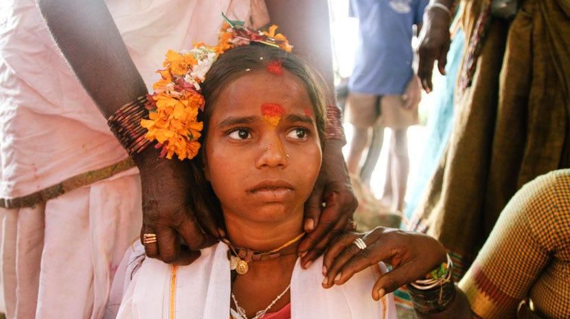 The young girl is dedicated to a deity [Medium]