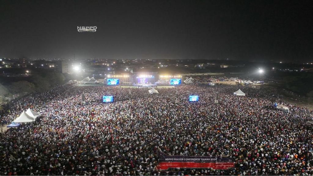 6) Pst Jerry Eze’s Ghana NSPPD conference attracts 60,000 thousands for divine encounters