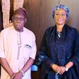 Ex-President Olusegun Obasanjo and First Lady, Remi Tinubu.  [Ayekooto/X]