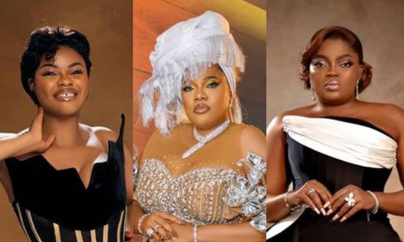 Toyin Abraham sparked debate online by praising Kehinde Bankole for her AMVCA victory as Best Lead Actress