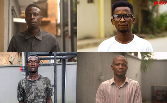 From left to right and top to bottom: Lanre, Rasheed, Jonah and Segun separately spent many years in prison awaiting trial in prison over flimsy cases that were eventually dismissed once they got competent legal representation