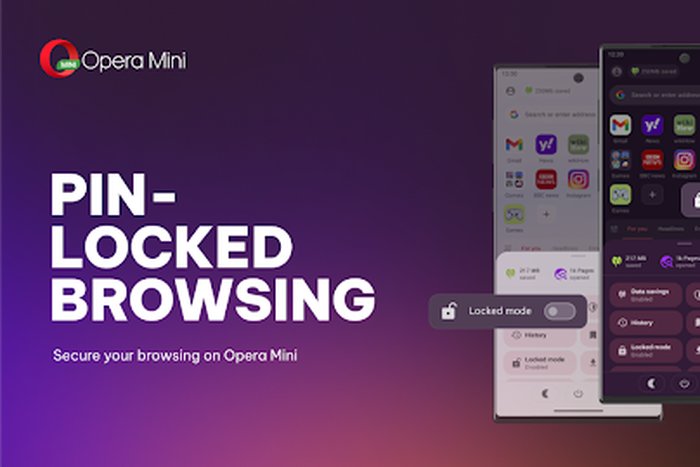 Opera Mini launches locked mode for PIN-protected browsing