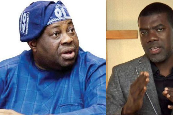 'I'm slim, fit and active' - Reno Omokri, Dele Momodu fight dirty over Tinubu