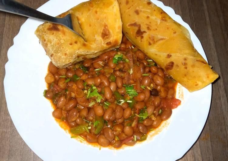 Chapati and beans