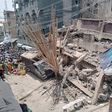 Many trapped as 4-storey building near Oba of Lagos' palace collapses. [Punch]