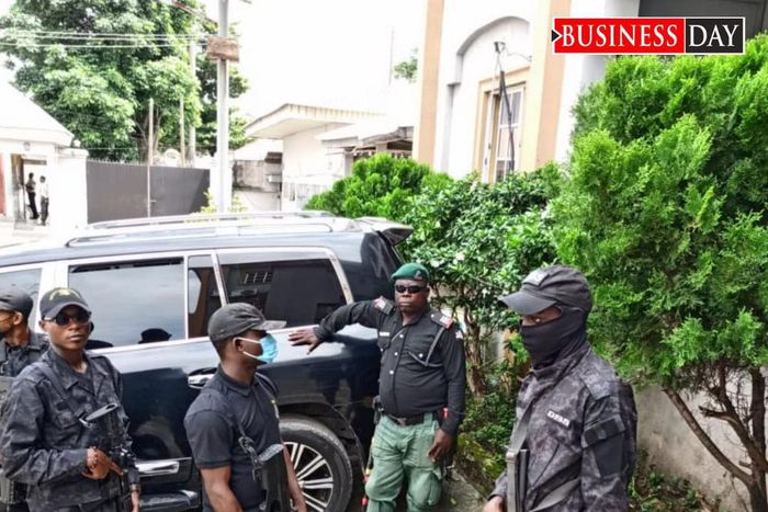 DSS officers (image used for illustrative purpose) [BusinessDay]