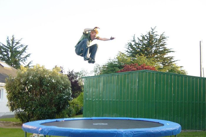 Trampoline - George Nissen [Wikipedia]