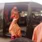 The schoolchildren kidnapped from their schools arrived at the Kaduna State Government House on Monday, March 25, 2024. [Punch]