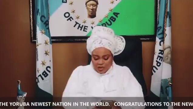 Nigerians raise concern as MKO's wife declares Yorubas' secession from Nigeria