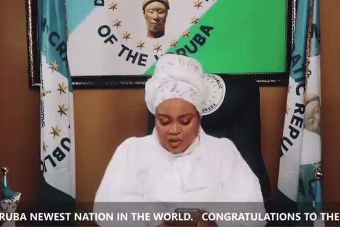 Nigerians raise concern as MKO's wife declares Yorubas' secession from Nigeria