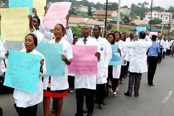 Doctors strike [Punch Newspapers]