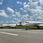 Private jets parked at Augusta Regional Airport during last year's Masters.Courtesy of Augusta Regional Airport