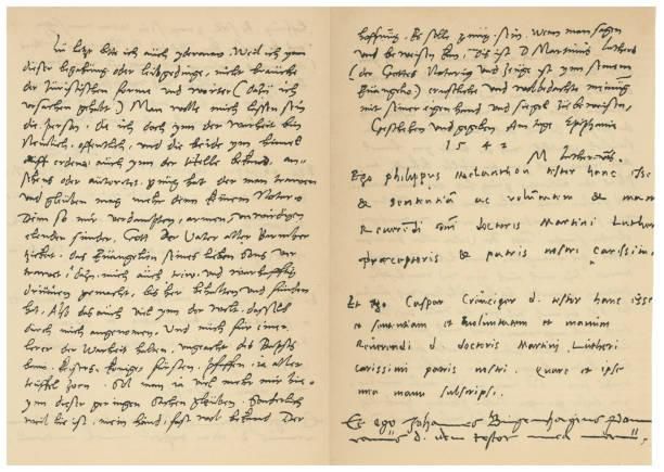 A handwritten letter