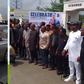Mourners line the road as Wigwe, wife, son's remains arrive in Rivers for burial