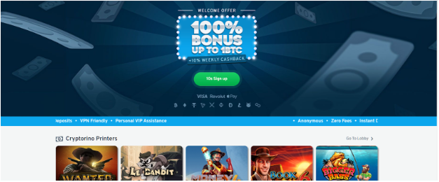 Cryptorino - Top-Notch VIP Rewards