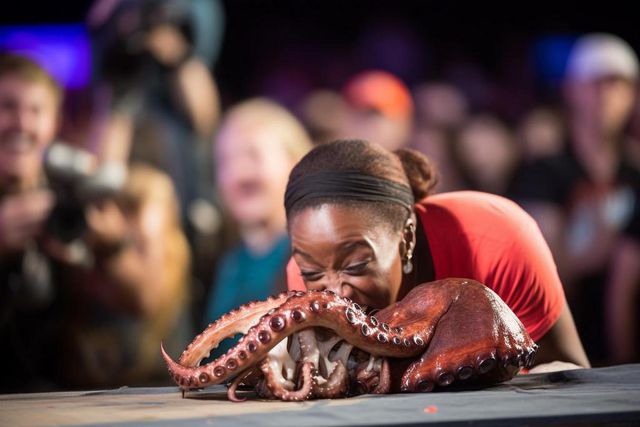 In many parts of the world, people enjoy eating live animals [Reddit]