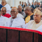 Shettima, Aiyedatiwa, Akume at the church service to pay last respect to Akeredolu