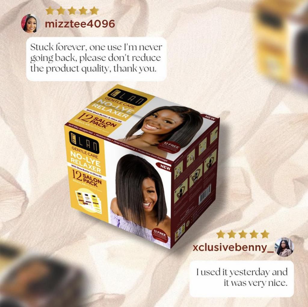 Elan Cosmetics debuts its No-Lye relaxer variant for gentle, nourishing hair care