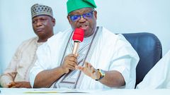 Gov Caleb Mutfwang of Plateau State. [Facebook]