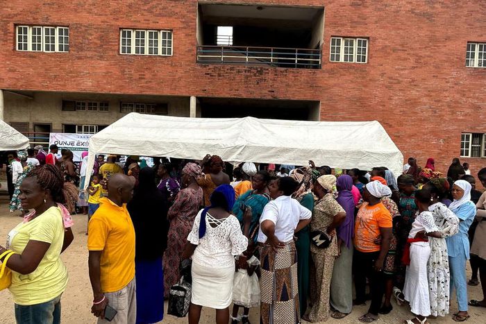 Lagos discounted food market reopens today