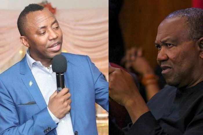 Sowore slams Peter Obi for knocking those who protested against Jonathan's govt