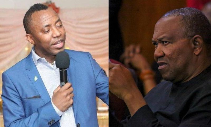 Sowore slams Peter Obi for knocking those who protested against Jonathan's govt